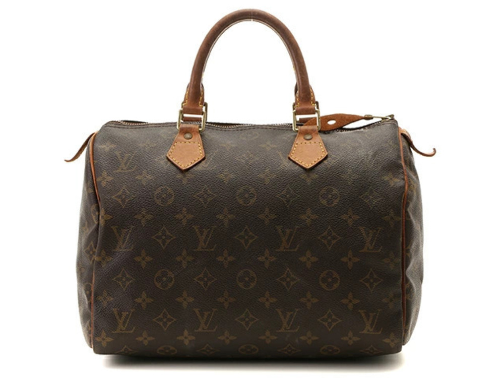 Louis Vuitton Speedy Handbag Boston Bag Monogram